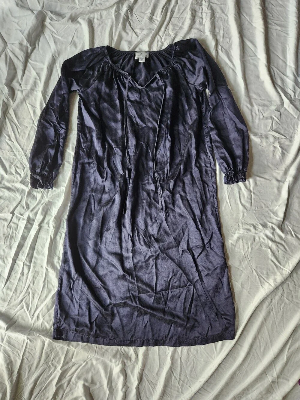Cottagecore Girl's 100% Silk Nightgown
